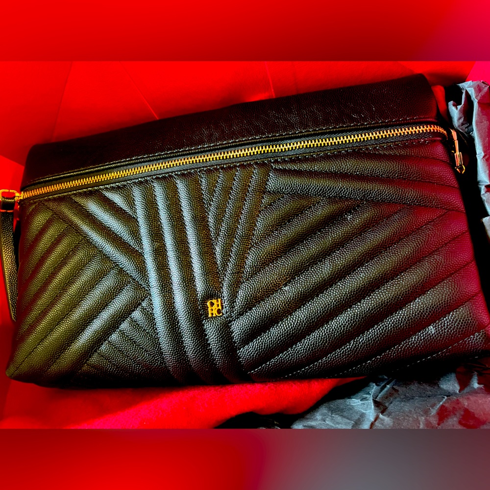 *Authentic* Carolina Herrera Leather Handbag
